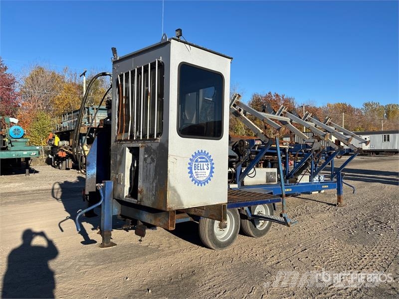 Bells Serie 8000 Portable T/A Firewood Processor Fa hántoló, vágó, aprító