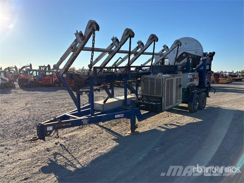 Bells Serie 8000 Portable T/A Firewood Processor Fa hántoló, vágó, aprító