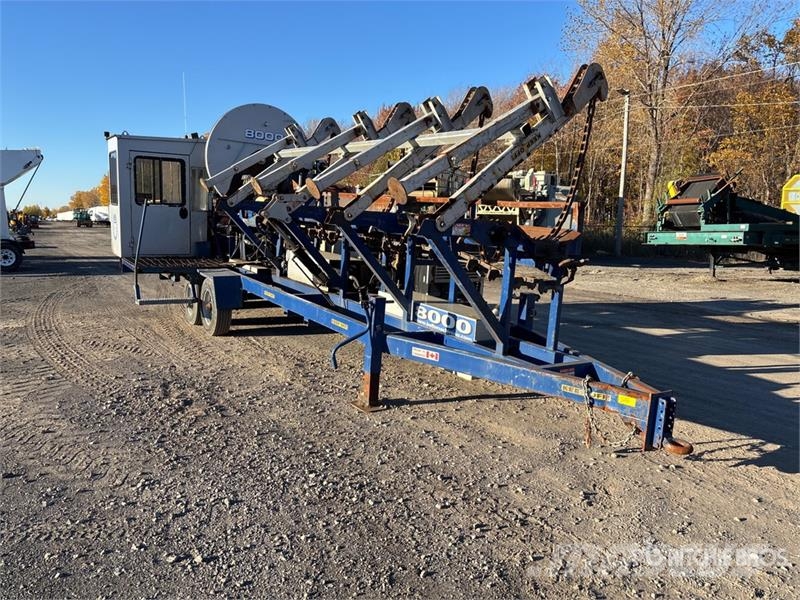 Bells Serie 8000 Portable T/A Firewood Processor Fa hántoló, vágó, aprító