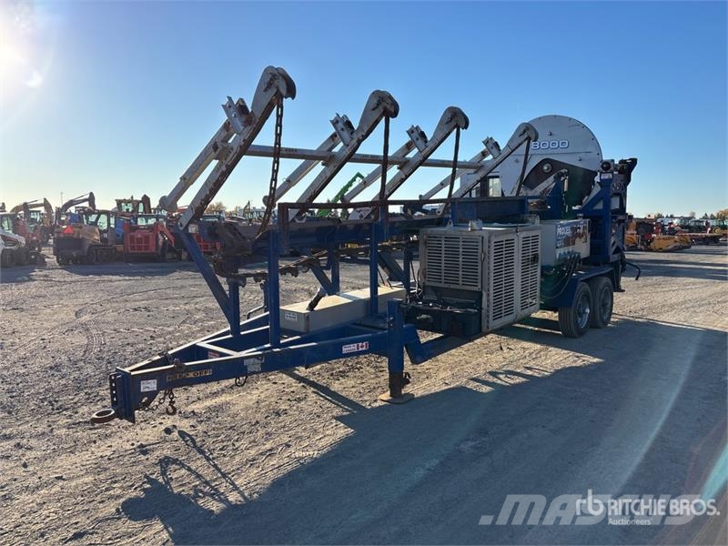 Bells Serie 8000 Portable T/A Firewood Processor Fa hántoló, vágó, aprító