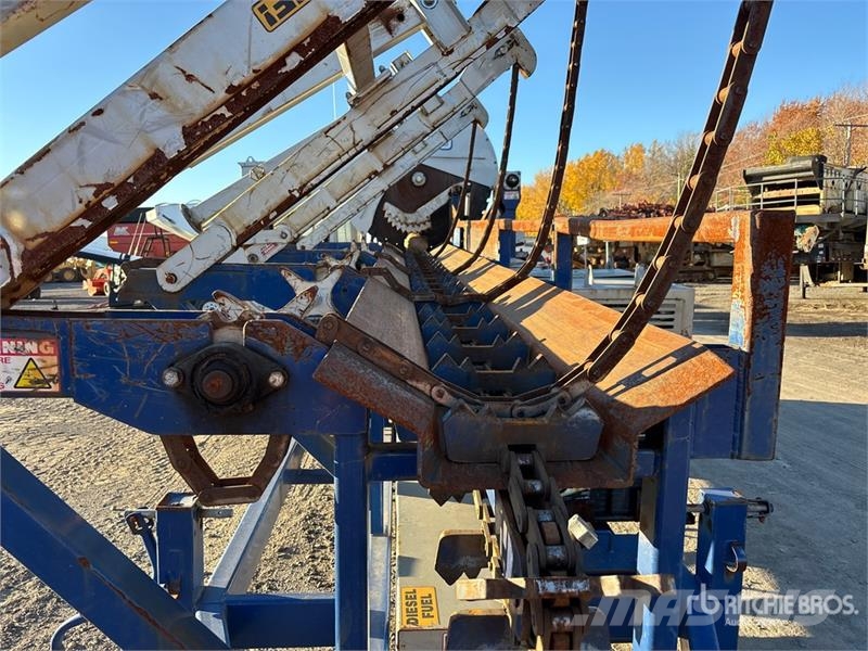 Bells Serie 8000 Portable T/A Firewood Processor Fa hántoló, vágó, aprító