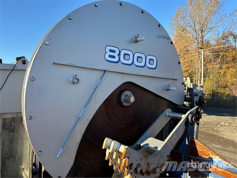Bells Serie 8000 Portable T/A Firewood Processor Fa hántoló, vágó, aprító