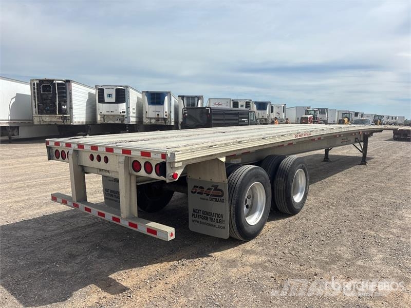 Benson 48 ft T/A Flatbed Trailer Pritschenanhänger