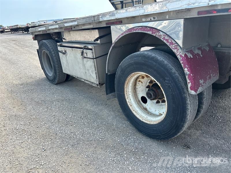 Benson 48 ft T/A Spread Axle Flatbed Trailer 自卸半挂车