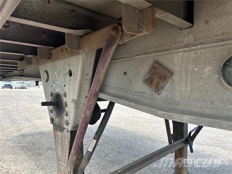 Benson 48 ft T/A Spread Axle Flatbed Trailer 自卸半挂车