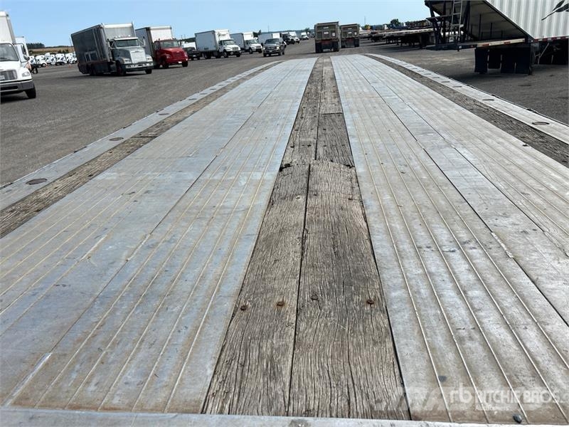 Benson 48 ft T/A Spread Axle Flatbed Trailer 自卸半挂车