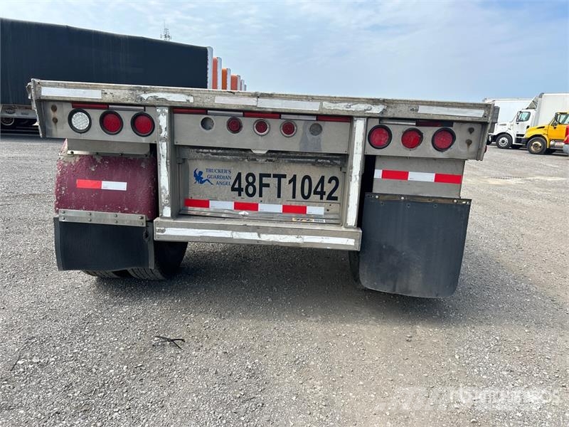 Benson 48 ft T/A Spread Axle Flatbed Trailer 自卸半挂车