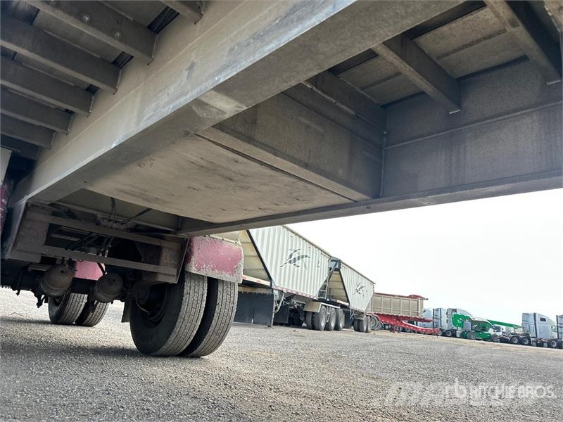 Benson 48 ft T/A Spread Axle Flatbed Trailer 自卸半挂车