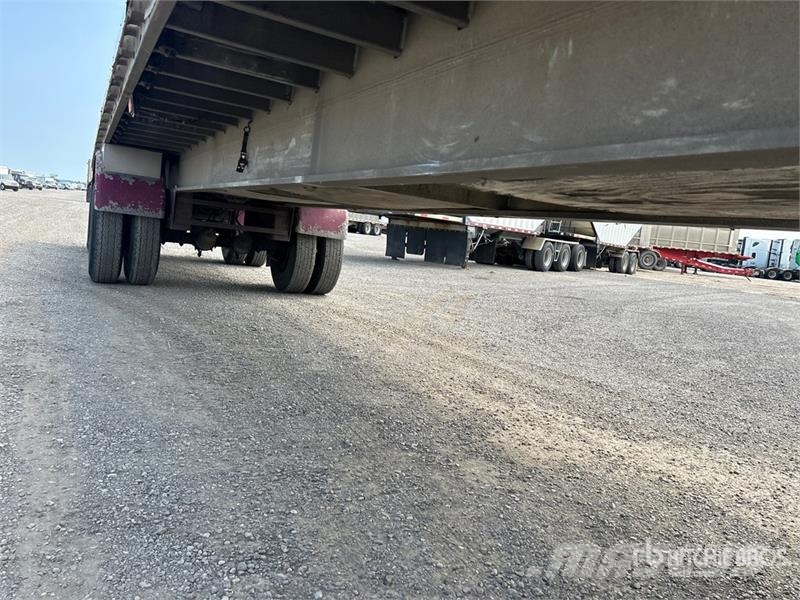 Benson 48 ft T/A Spread Axle Flatbed Trailer 自卸半挂车