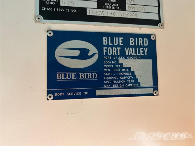 Blue Bird 4x2 72-Seat School Bus Minibusy
