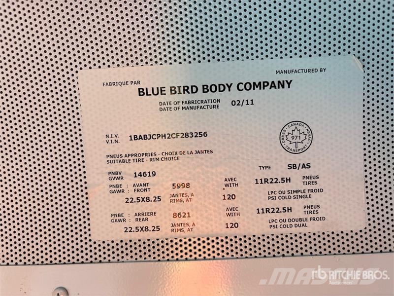 Blue Bird 4x2 72-Seat School Bus Mini autobusi