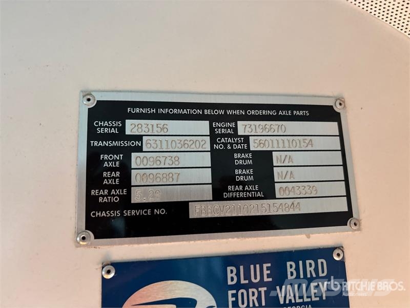 Blue Bird 4x2 72-Seat School Bus Minibusy