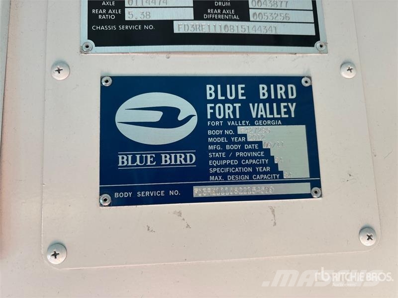 Blue Bird 4x2 84-Seat School Bus Minibusy