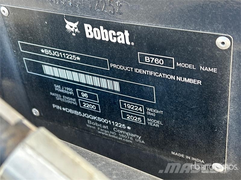 Bobcat B760 Kotrórakodók