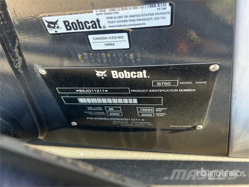 Bobcat B760 Kotrórakodók
