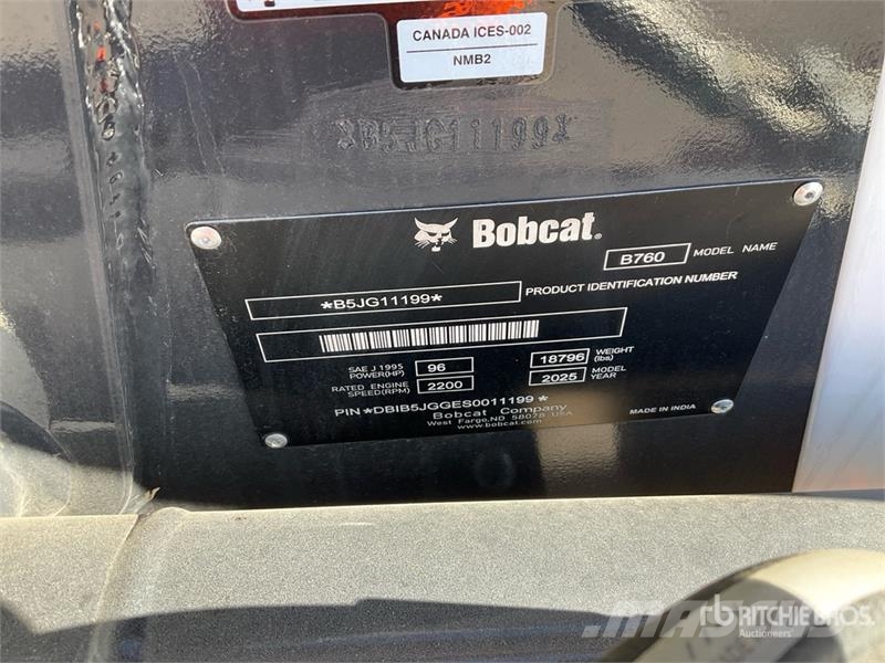Bobcat B760 Kotrórakodók