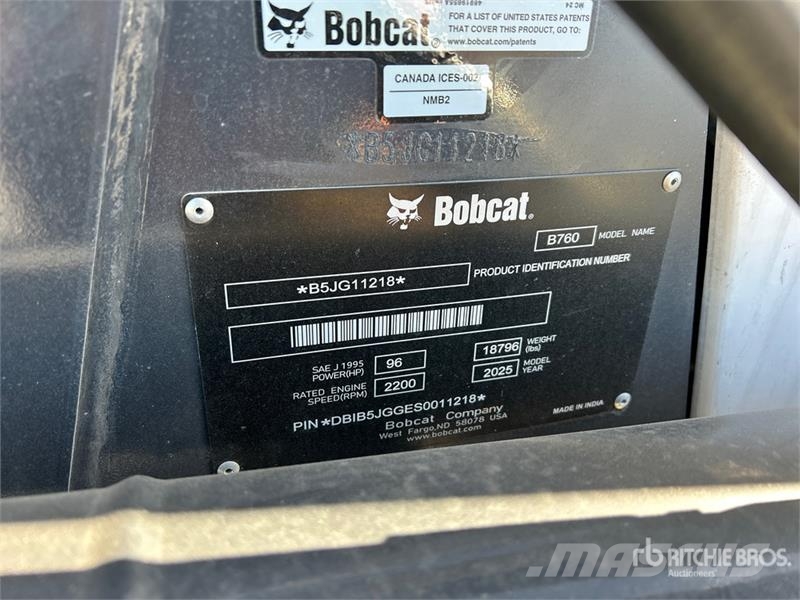 Bobcat B760 Kotrórakodók
