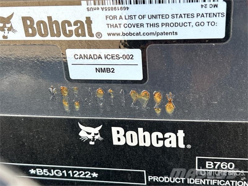 Bobcat B760 Kotrórakodók