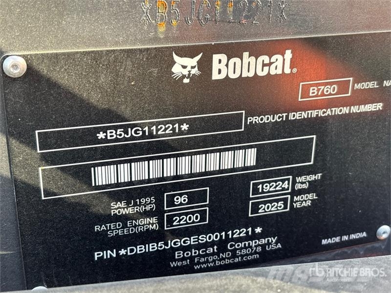 Bobcat B767 4x4 Backhoe Loader (Unused) Kotrórakodók