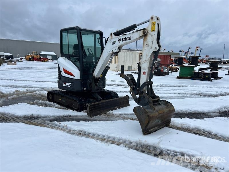 Bobcat E26 Mini excavators < 7t