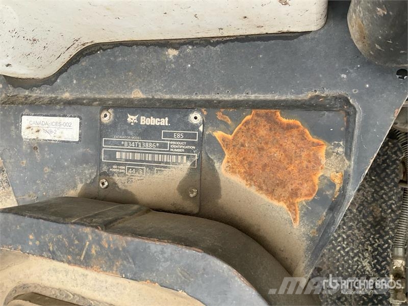 Bobcat E85 Kāpurķēžu ekskavatori