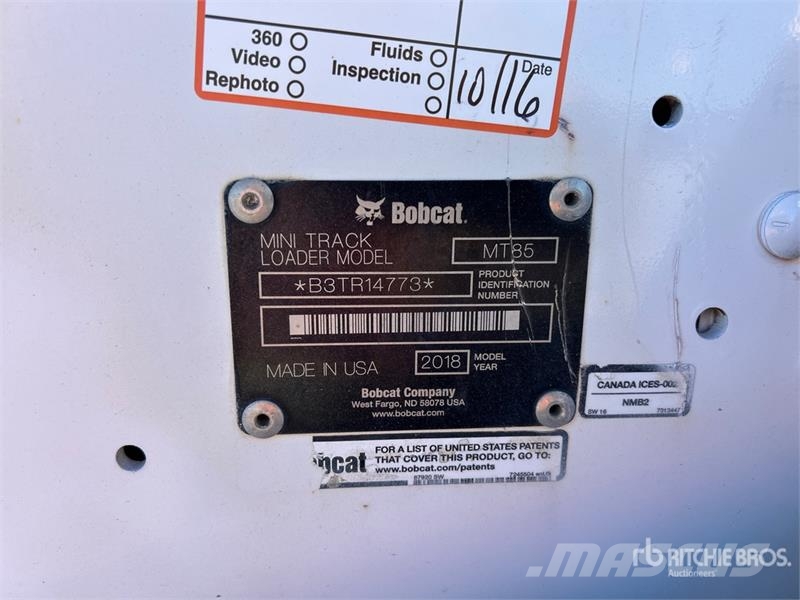 Bobcat MT85 Мини-погрузчики