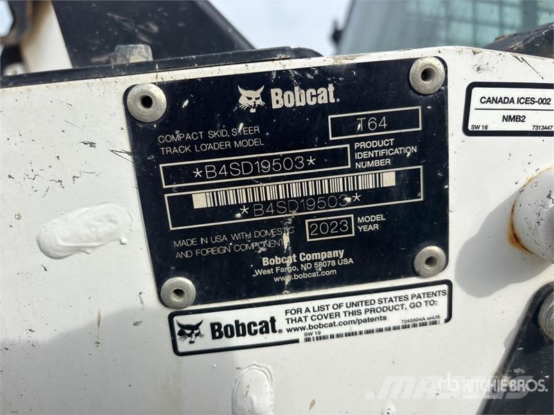 Bobcat T64 Two-Speed Compact Track Loader Kompaktlader