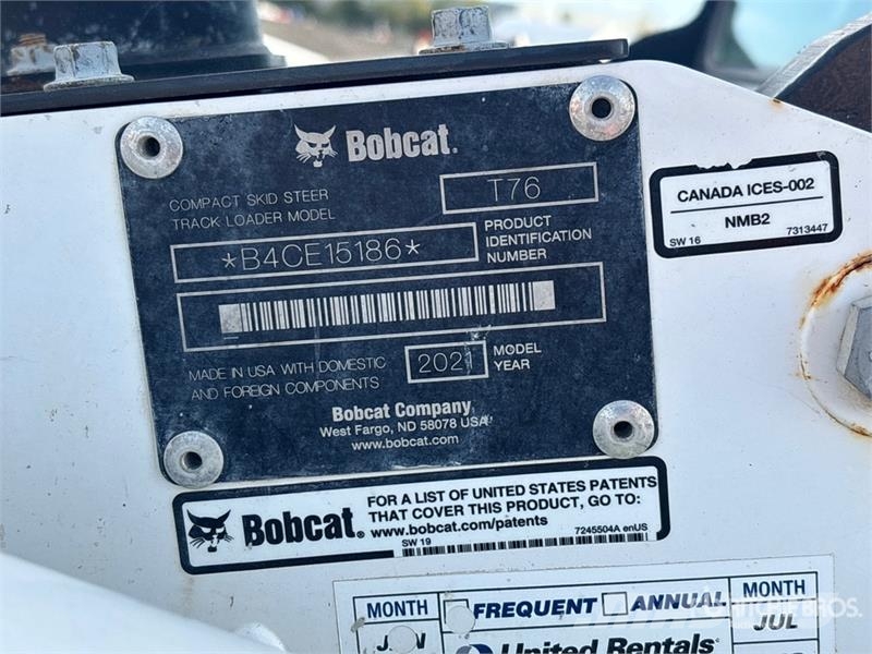Bobcat T76 Kompaktlaadurid
