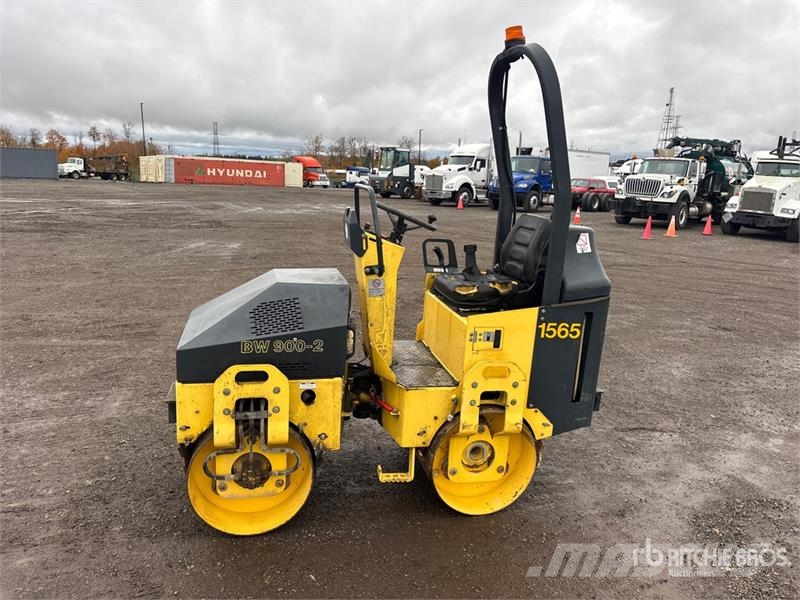 Bomag BW900-2 Double Drum Roller Twin drum rollers