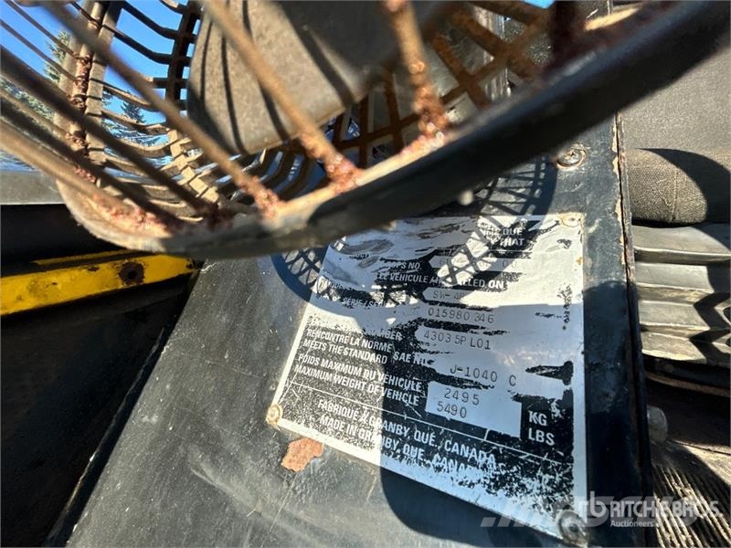Bombardier SW48 Sidewalk Plow Andere Zubehörteile
