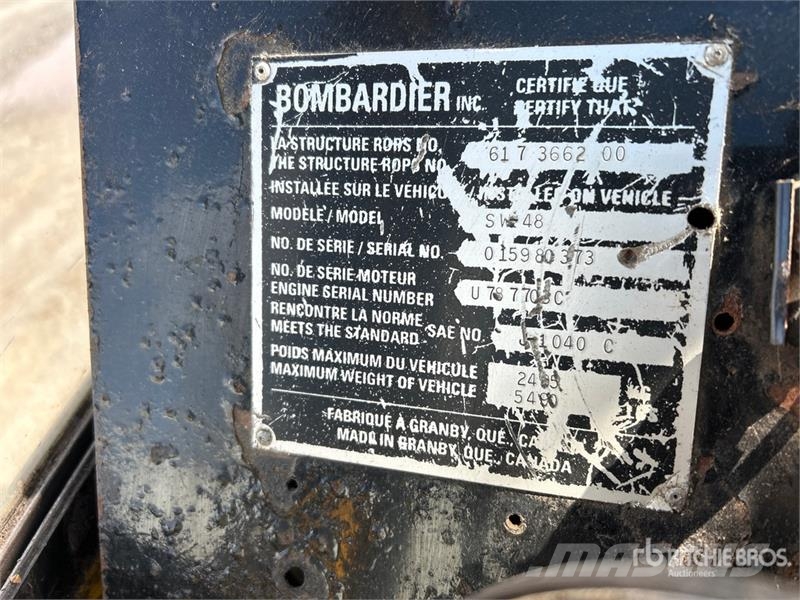 Bombardier SW48 Sidewalk Plow Drugi deli