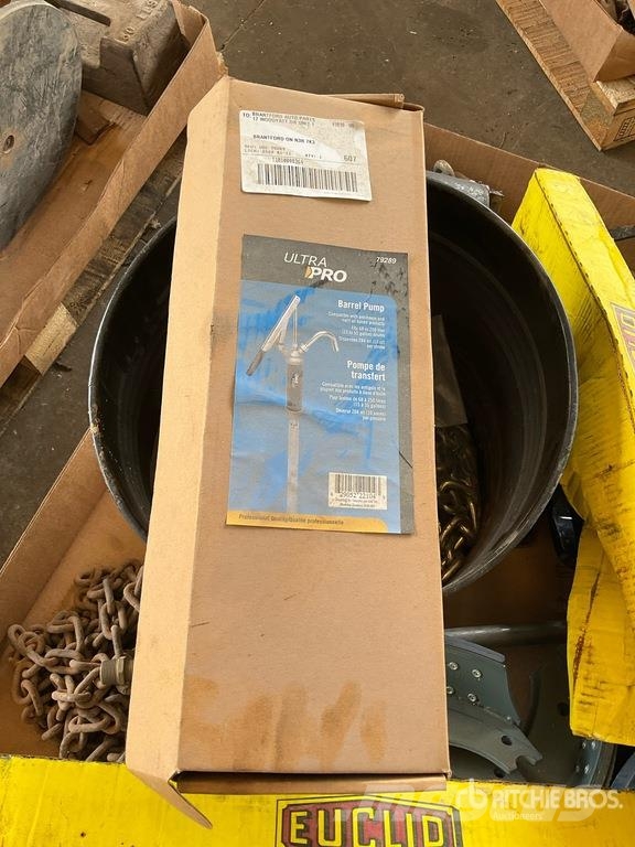 Brake parts, chains, barrel pump Drugi deli