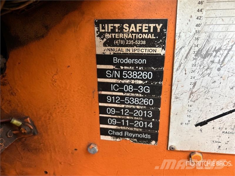 Broderson IC-08-3G 18000 lb 4x4 Carry Deck Crane Ostali kranovi