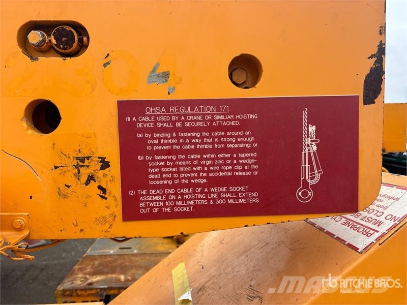 Broderson IC-35-2B 8000 lb 4x2 Carry Deck Crane Другие грузоподъемные машины