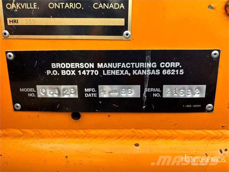Broderson IC-35-2B 8000 lb 4x2 Carry Deck Crane Другие грузоподъемные машины