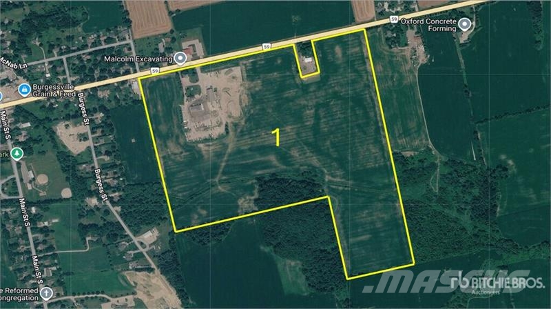 Burgessville, ON 385432 Highway 59 114.28 +/- Acre Landbrug - Andet