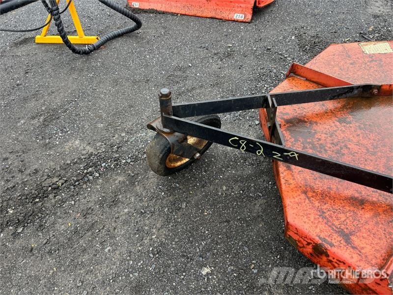Bush Hog RZ60 60 ft 3-Point Hitch Rotary Cutter Arracheuse de pommes de terre