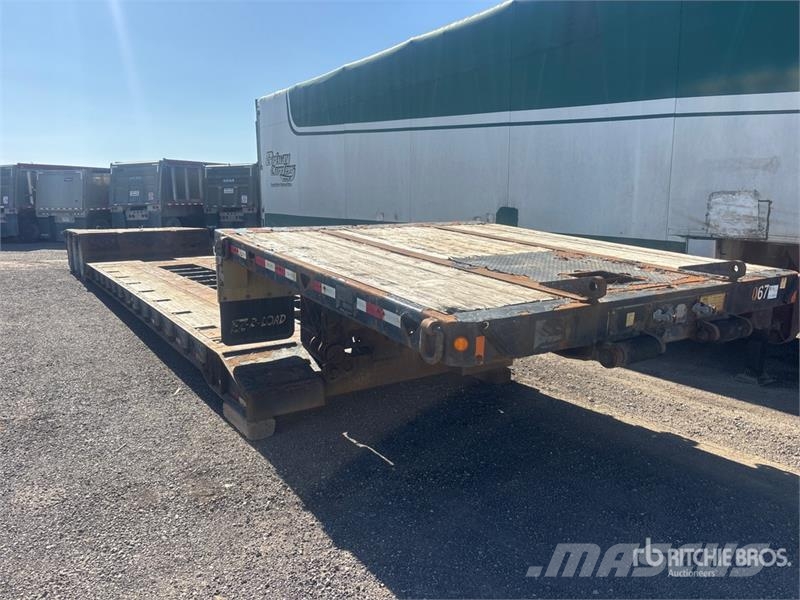 BWS-EZ 35MX2X T/A Extendable Lowboy Trailer Pranchas / Carrega-tudo