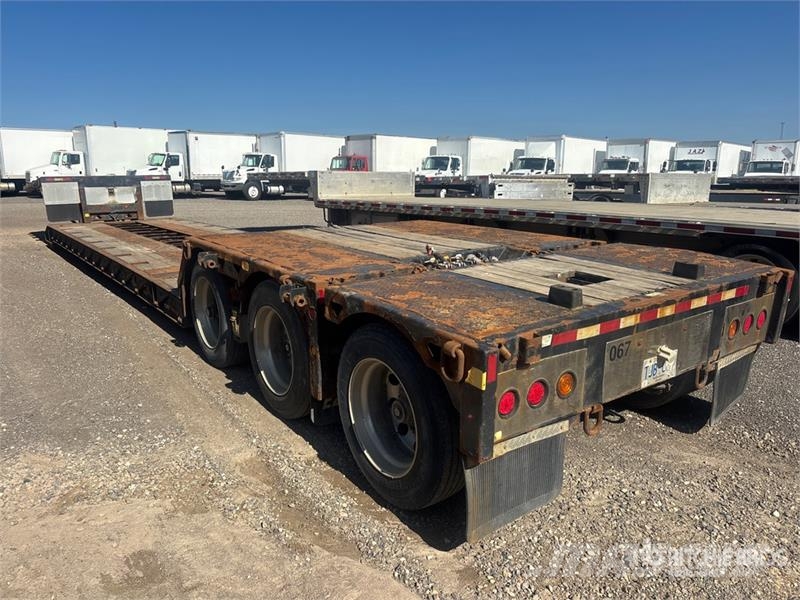 BWS-EZ 35MX2X T/A Extendable Lowboy Trailer Pranchas / Carrega-tudo