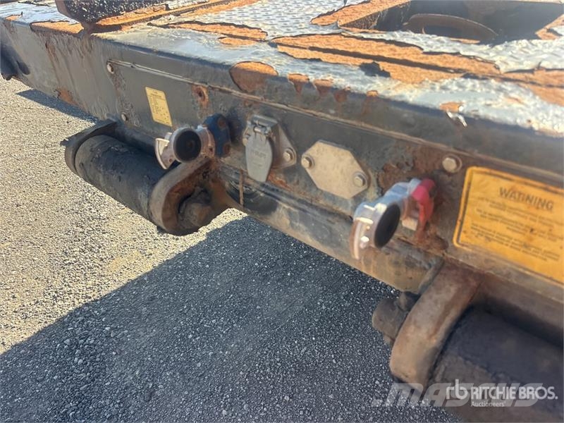 BWS-EZ 35MX2X T/A Extendable Lowboy Trailer Pranchas / Carrega-tudo
