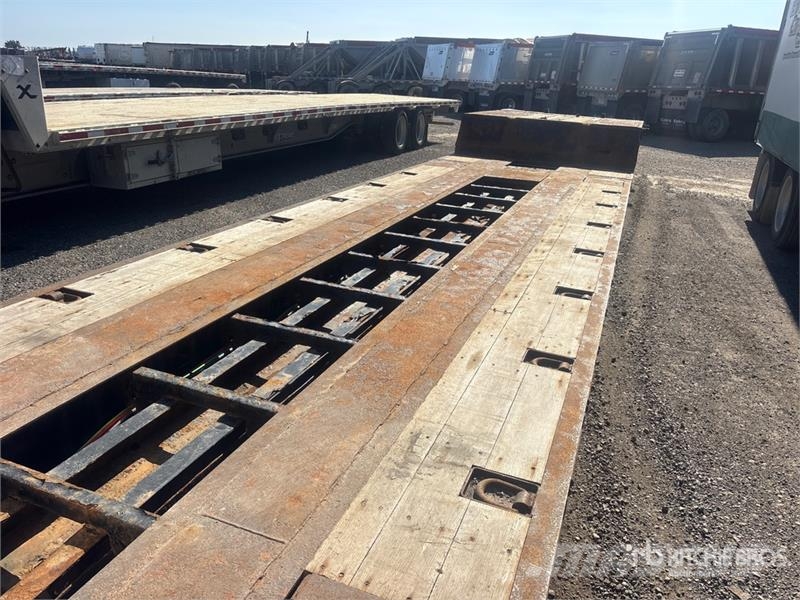 BWS-EZ 35MX2X T/A Extendable Lowboy Trailer Pranchas / Carrega-tudo