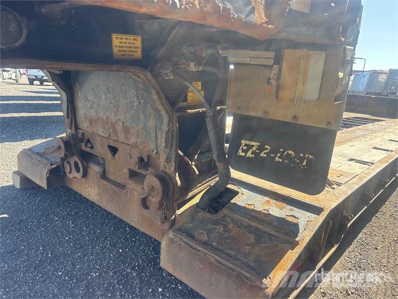 BWS-EZ 35MX2X T/A Extendable Lowboy Trailer Pranchas / Carrega-tudo