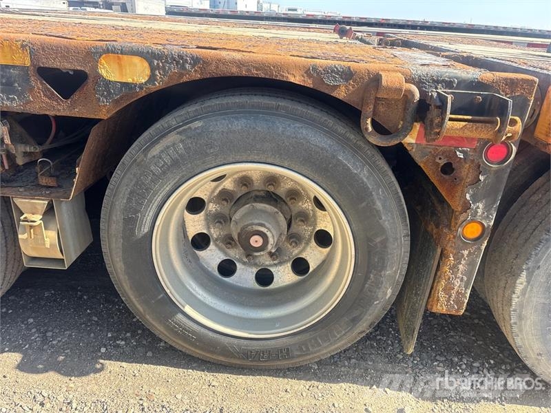 BWS-EZ 35MX2X T/A Extendable Lowboy Trailer Pranchas / Carrega-tudo