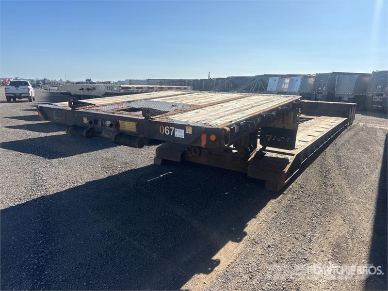 BWS-EZ 35MX2X T/A Extendable Lowboy Trailer Pranchas / Carrega-tudo