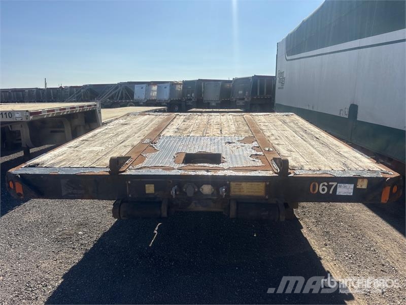 BWS-EZ 35MX2X T/A Extendable Lowboy Trailer Pranchas / Carrega-tudo