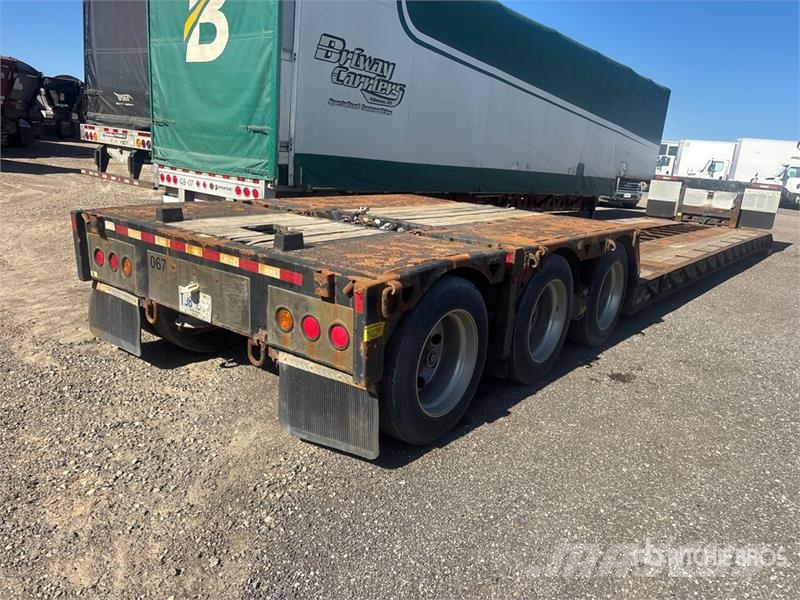 BWS-EZ 35MX2X T/A Extendable Lowboy Trailer Pranchas / Carrega-tudo