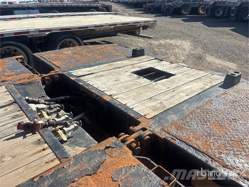 BWS-EZ 35MX2X T/A Extendable Lowboy Trailer Pranchas / Carrega-tudo