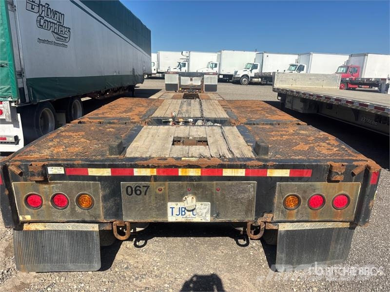 BWS-EZ 35MX2X T/A Extendable Lowboy Trailer Pranchas / Carrega-tudo