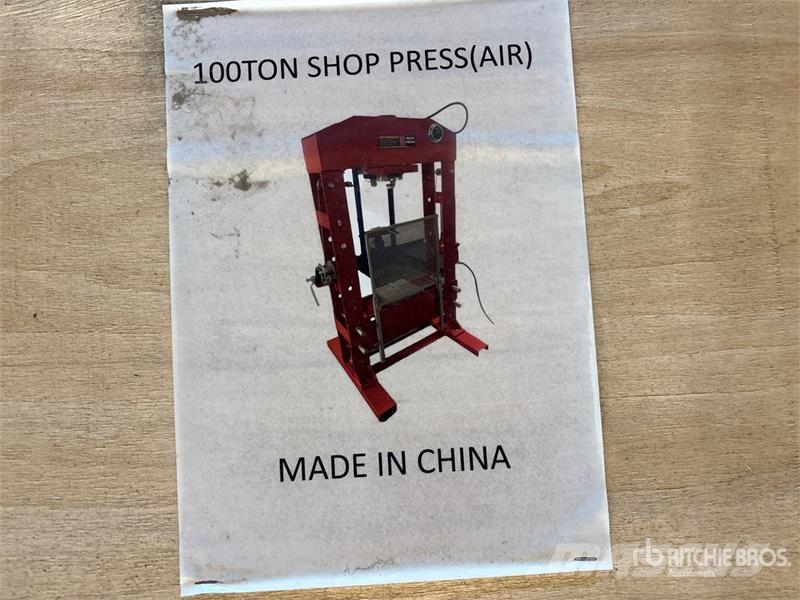 BYT ASPSS100 100T Air Shop Press (Unused) Andre komponenter