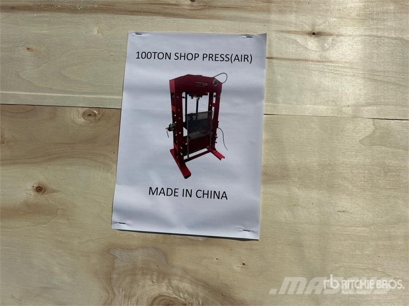  BYT ASPSS100 100T Air Shop Press (Unused) Drugi deli